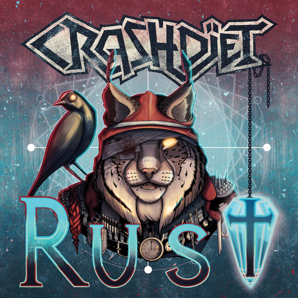 New <a href="/crashdiet_org/">CRASHDÏET OFFICIAL</a> album, #RUST is out now &amp; it's a blazing ball of fire. Seriously, kick ass stuff. If you already know the band, you are going to be psyched. If you don't know the band, but dig Mötley &amp; harder '80s bands like that, then this is for you! radi.al/Rust