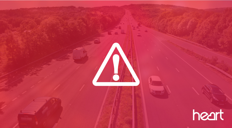 The M11 Northbound is partially blocked due to accident after Junction 8 (Bishops Stortford / Stansted Airport).

Traffic is also bad on the southbound side.

#HeartNews