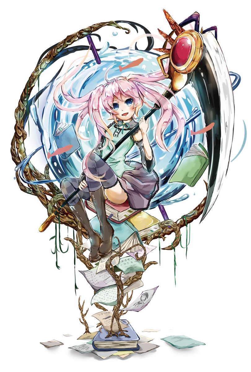 黒抹茶 グループ展 欠けた月は徒花を喰む 博ふぇすは欠席します Illustrator Sai Clip Studio 文字とか加工はillustrator 透明水彩 最近おしごと以外は本気でデジタルしてないかも みんなの使用しているイラストソフトとそれで描いた