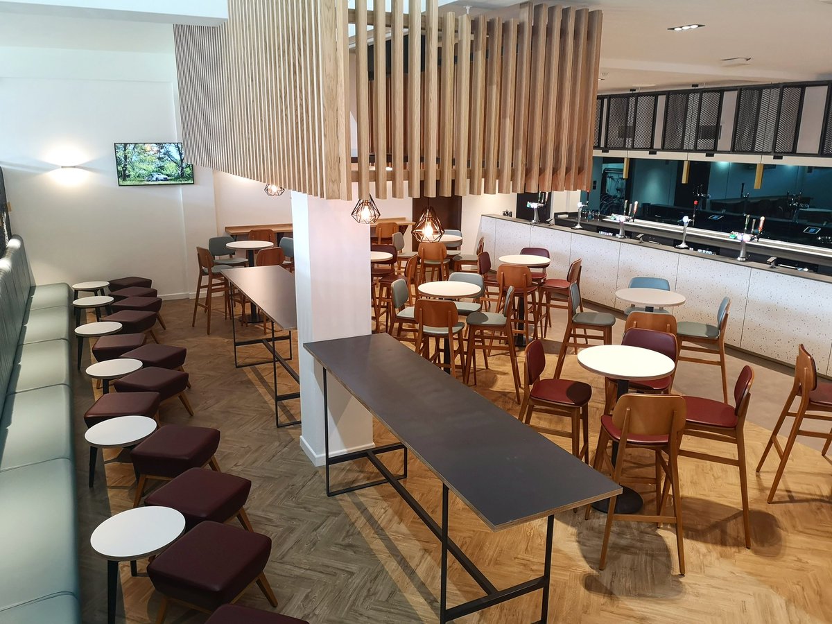 BENCHMARK DESIGNS (@benchmarkbdl) on Twitter photo It's handover day at <a href="/avfcofficial/">Aston Villa</a>. All ready for fans to enjoy at the game on Monday against West Ham. #AVFC #interiordesign It's handover day at <a href="/avfcofficial/">Aston Villa</a>. All ready for fans to enjoy at the game on Monday against West Ham. #AVFC #interiordesign