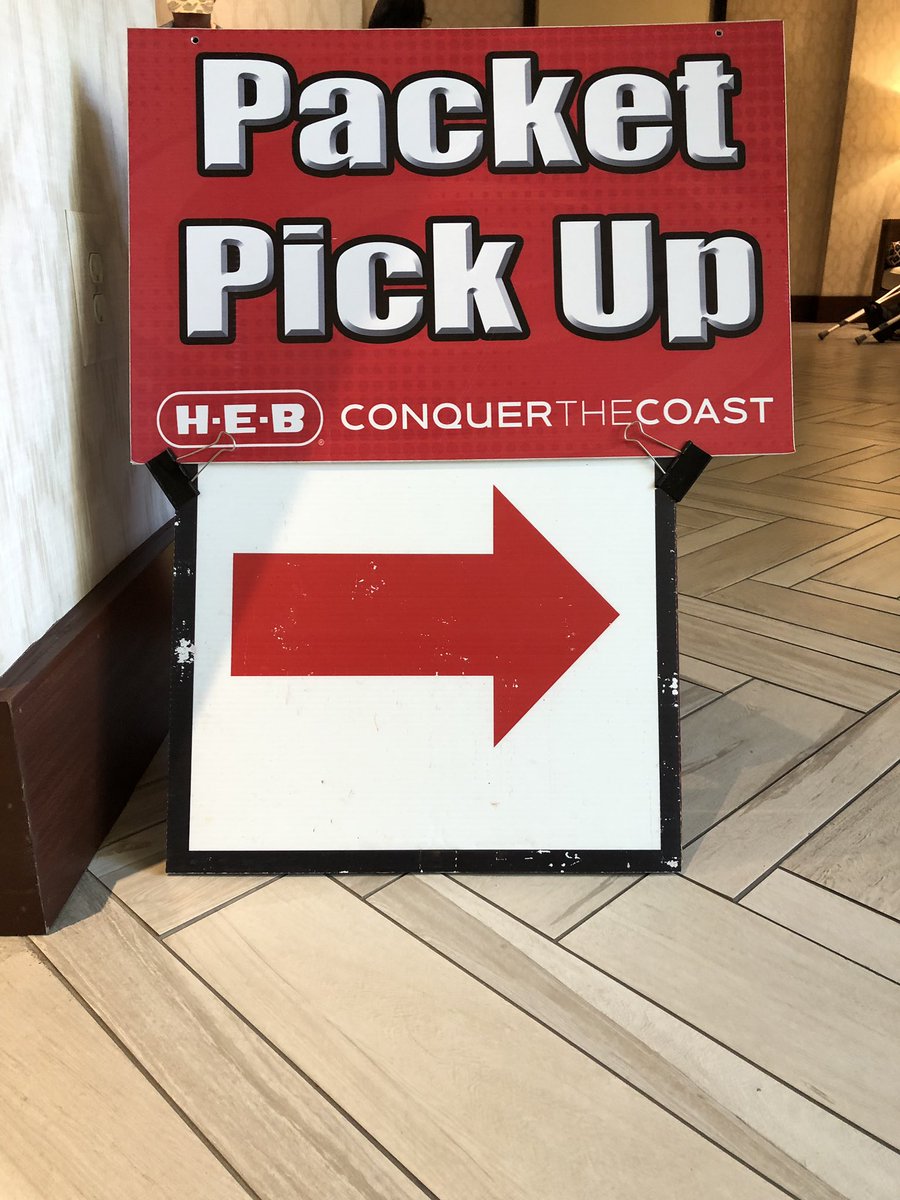ConquerTheCoast's tweet photo. The doors are open! Stop by to pick up your packet no later than 7pm. You can register in person or online at: https://t.co/PJjgpJVsjN https://t.co/cUQM0fJxWd