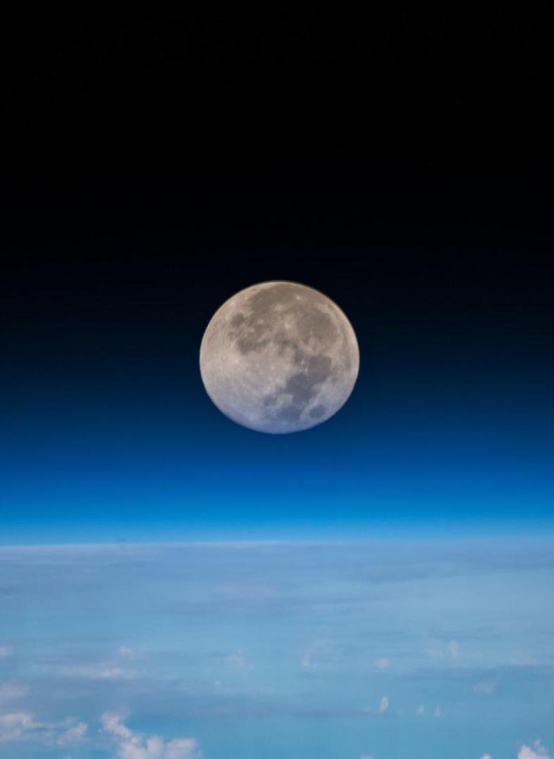 Discovery's tweet image. Ready for tonight’s full moon? 🌕 The harvest moon will be the first full moon on Friday the 13th since Oct. 13, 2000. Tonight’s moon will appear much smaller in the sky than most, a so-called mini moon or micromoon. Will you be watching?  📸 by @NASA