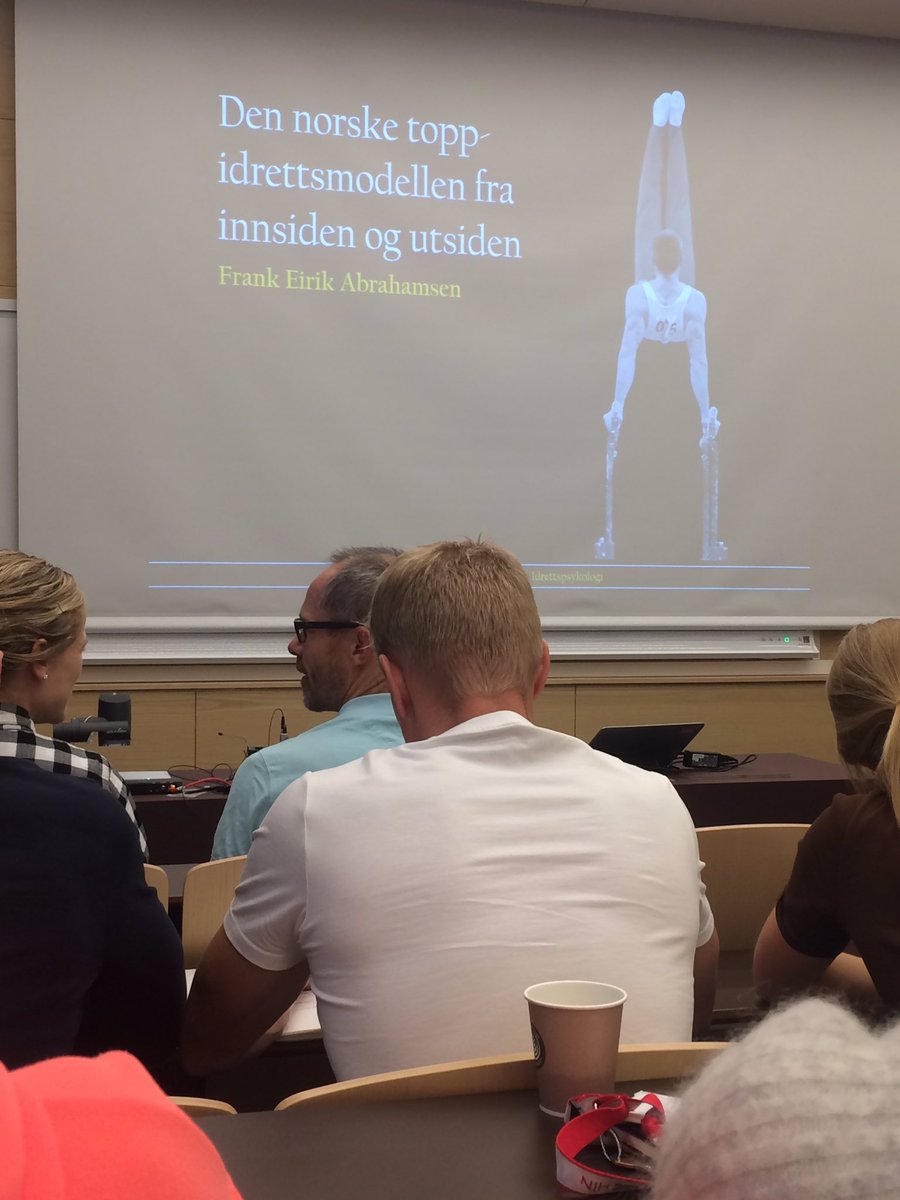 Ja lopussa alleviivattiin tutkimuksen tärkeyttä - huippu-urheilussa ja huippu-urheilijoilla #evidencebased