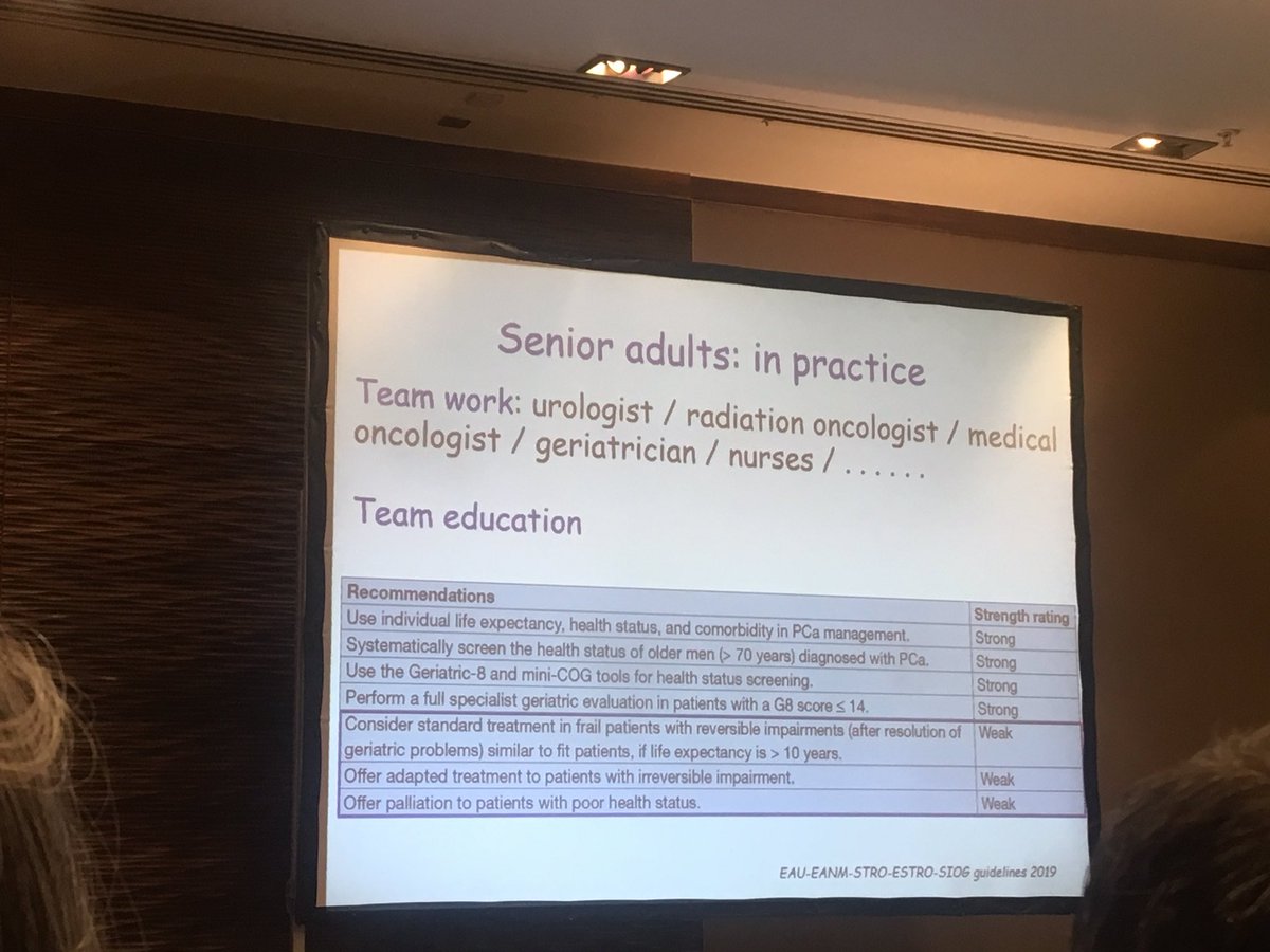 syeepei's tweet photo. Take home message about treatment decisions in PCa. #BUG16
βAge? We donβt care. Co-morbidities, we do!β
#justanumber https://t.co/j6BFSpIRSw