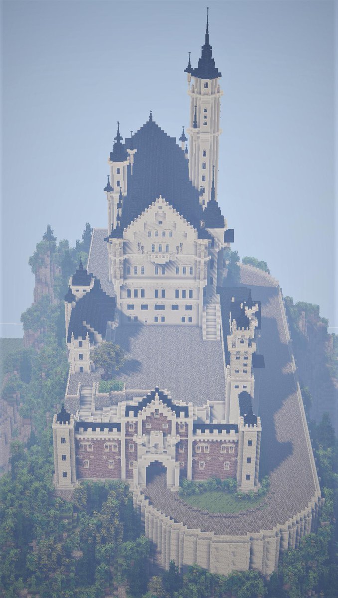 تويتر Milk猫 على تويتر Miniaturia Minecraft Minecraft緑化推進委員会 シンデレラ城のモデルになったドイツのノイシュバンシュタイン城をそれっぽく再現しました 訪れた中で一番好きなお城なので頑張って作りました いかがでしょうか 艸
