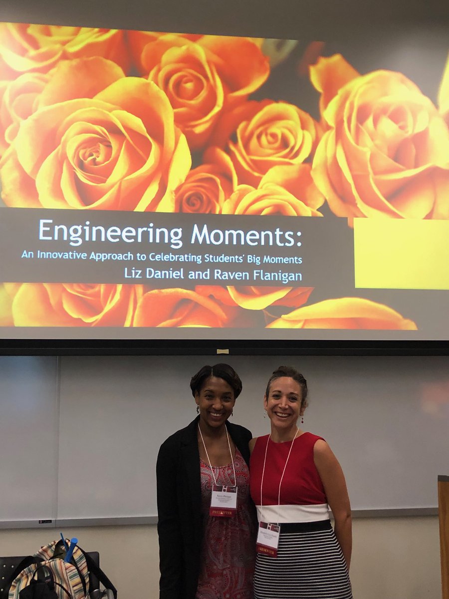 Our own Liz Daniel and Raven Flanigan presenting at UC annual advising conference! #UCAC19