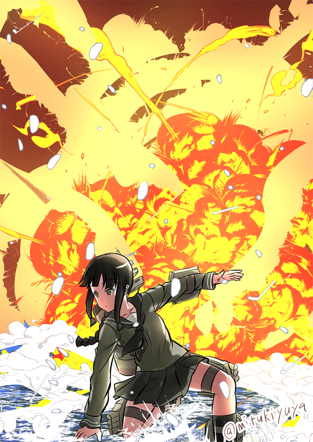 御月ユウヤ Auf Twitter アメコミ風効果音 ポーズもヒーロー着地風なのでばっちりですね