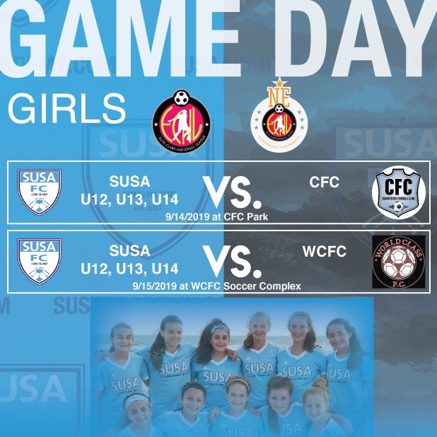 susa_academy's tweet image. Some weekend matchups!!! #susafamily #susalife