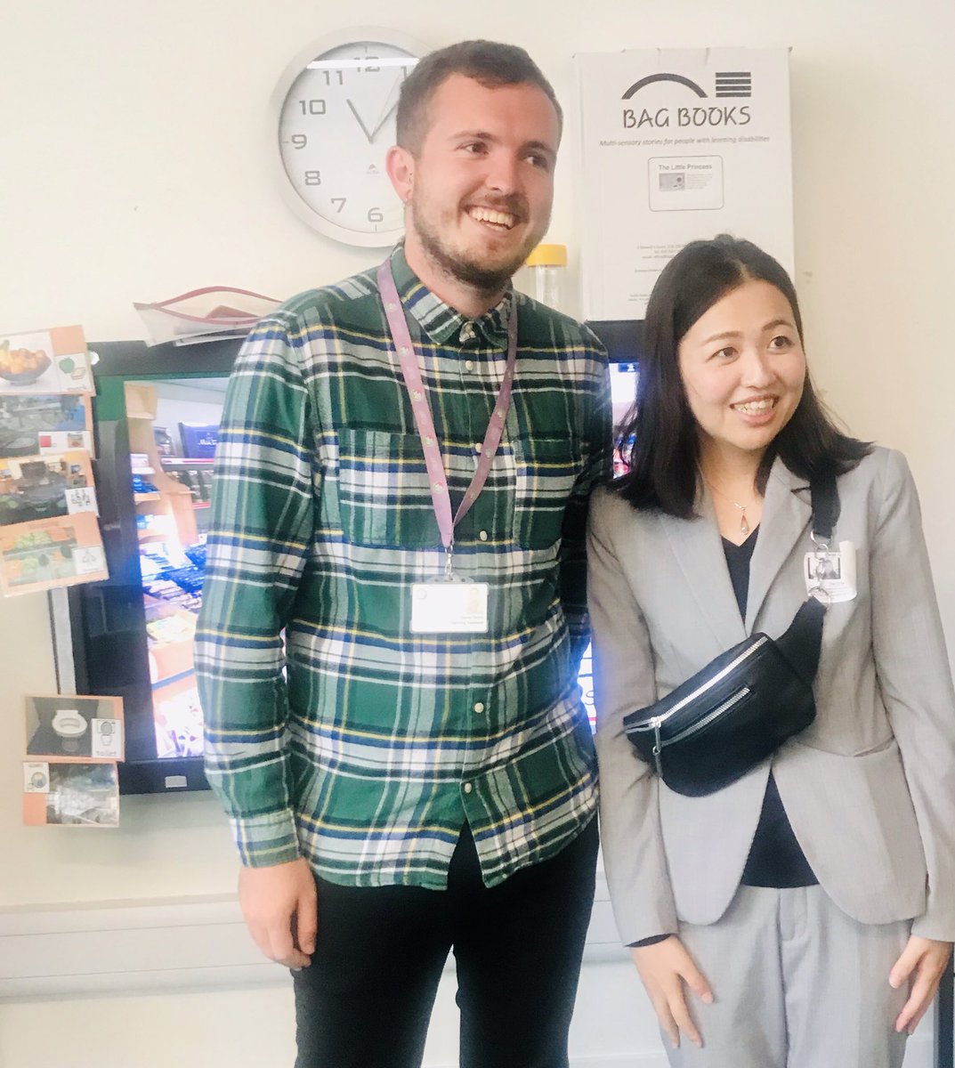 Great discussions on #Pedagogy #Curriculum #CommunicationDisorders #Inclusion with our guest teacher from #Nagayo #Japan #Collaboration