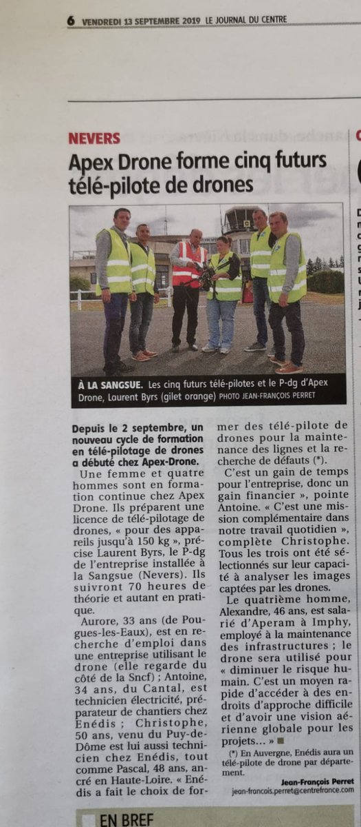 apexdrone58's tweet photo. Le JDC du 13 Septembre ! https://t.co/W6X1w4s1Eq