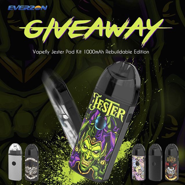 everzontech's tweet photo. Mid-Autumn Festival #vapegiveway! Enjoy our "mooncake"!😘
💨
🎁Prize: Vapefly Jester Pod Kit DIY version
1.Must follow @everzontech
2. Like this post
3. Comment and Tag 3＋ vape friends
.
At the same time, We are also doing this #giveaway at the official… https://t.co/6UzrGUny7p https://t.co/qWeEayS9dt