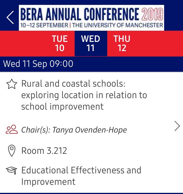 UniEducator's tweet photo. #BERA2019 Great conference @ManchesterUniv this week. Papers well attended and well received, first meeting of #REF UoA 23 Leads useful & new collaborations being discussed 👍🏻@BERANews @marjonuni @CornwallMarjon #EdResearch #closetopractice #EDResChat https://t.co/4lhLdzNqvc