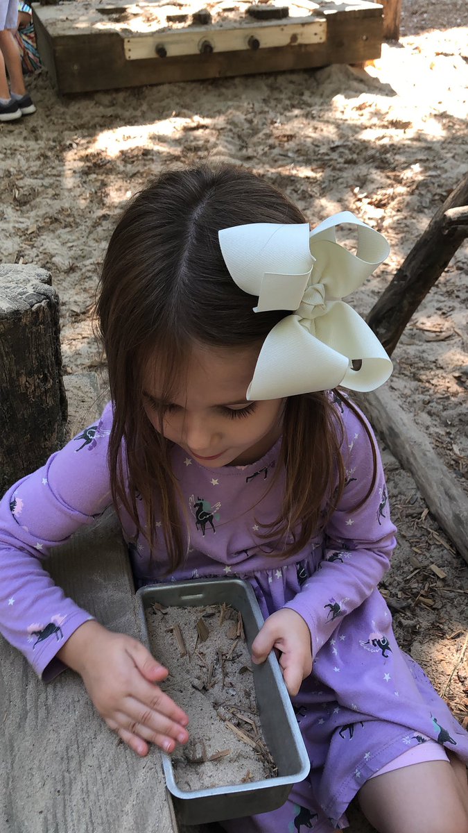 The kitchen tools are out and our Pre-K imaginations are at their best!