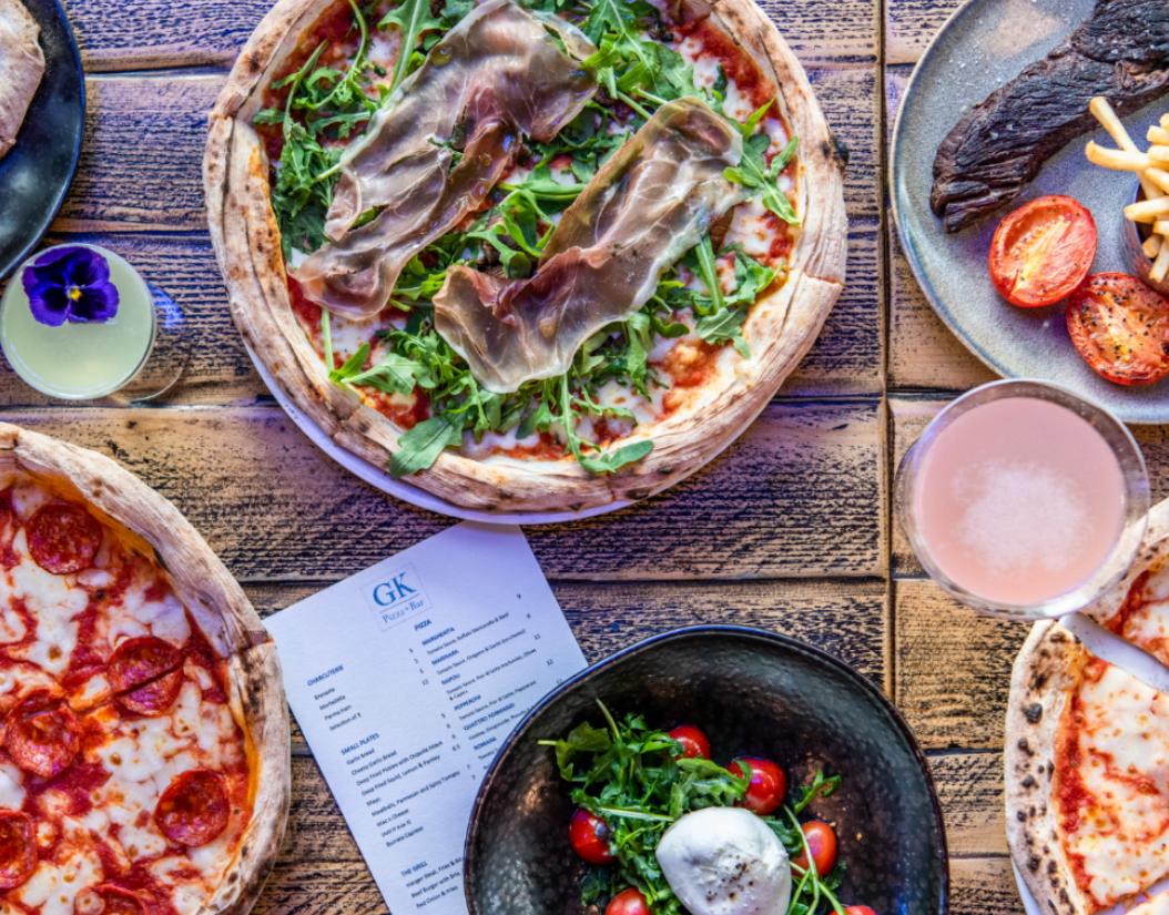 We're thrilled to announce the launch of GK Pizza+Bar. Taking over the Greenwich Kitchen site <a href="/theO2London/">Graham Hodgkinson</a> Serving hand-stretched pizzas from our newly installed Italian pizza oven. Cocktails, wine and craft ales. #Gkpizzabar #pizza #02arena#greenwich gkpizzaandbar.com