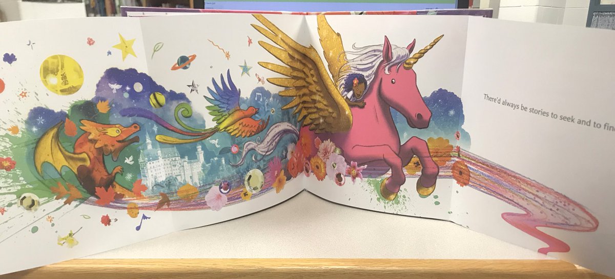 What If... by @BergerBooks has been inspiring 3rd graders all week but today’s class gave this spread by @MikeCurato (and the book as a whole) a round of applause. What inspires you to create? #cct #booklove