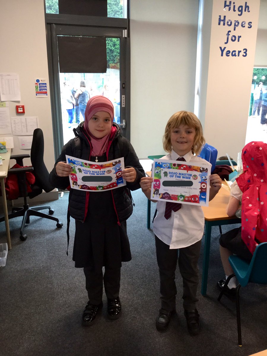 Year3Wolves's tweet image. Our Dojo Masters for this week. Well done you two! #dojo #wisewolves
