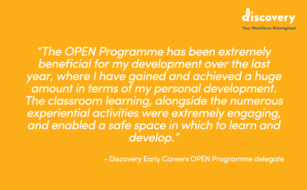 Personal development is key for growth and success!

“The whole point of education is to turn mirrors into windows” – Sydney J. Harris

#TheDiscoveryWay #FridayFeedback #GraduateDevelopment #TalentManagement #PersonalDevelopment