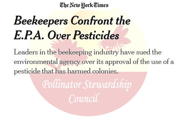 Beekeepers Confront the E.P.A. Over Pesticides - The New York Times