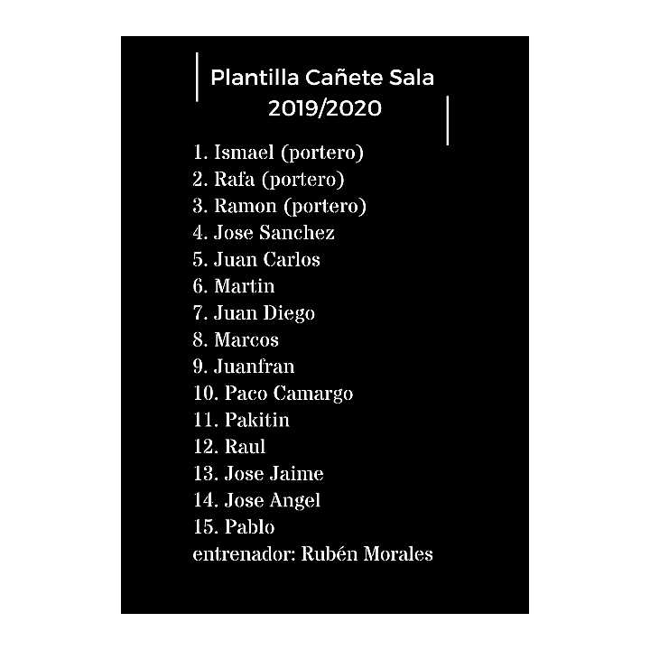 CaneteSala's tweet photo. 📝 COMUNICADO: 

Estos son los 15 elegidos para llevar el escudo de Cañete de las Torres por la provincia de Córdoba. 
#CañeteSala #Futsal #Cordoba https://t.co/e00cIIYfYb