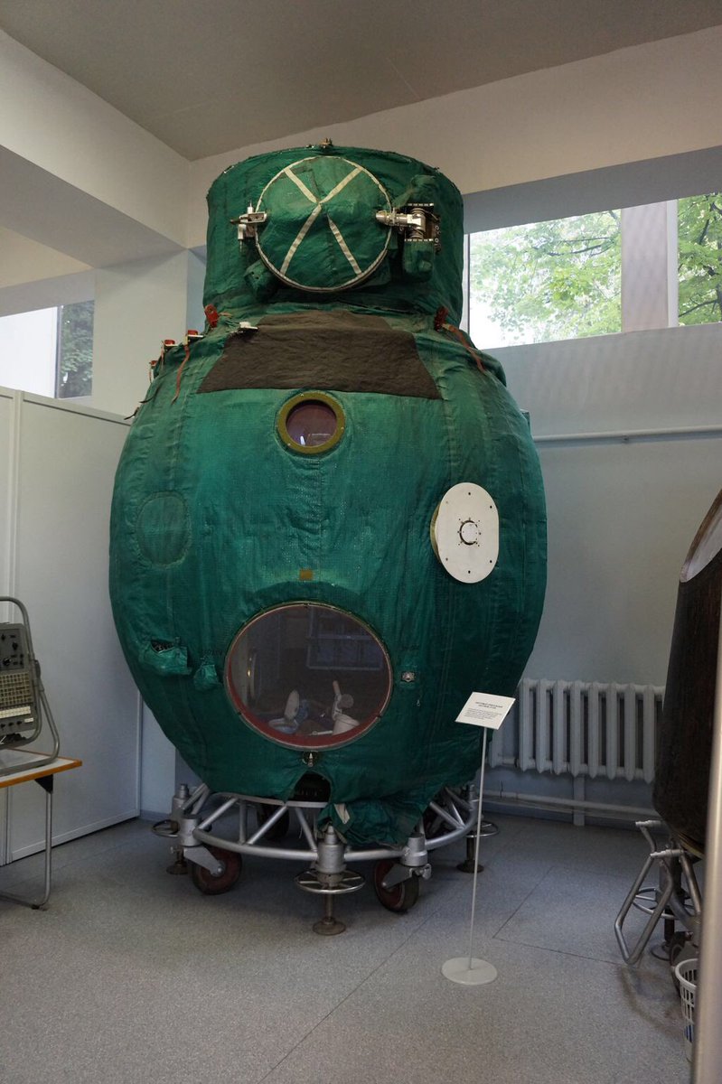 The orbital module of Soyuz spacecraft.