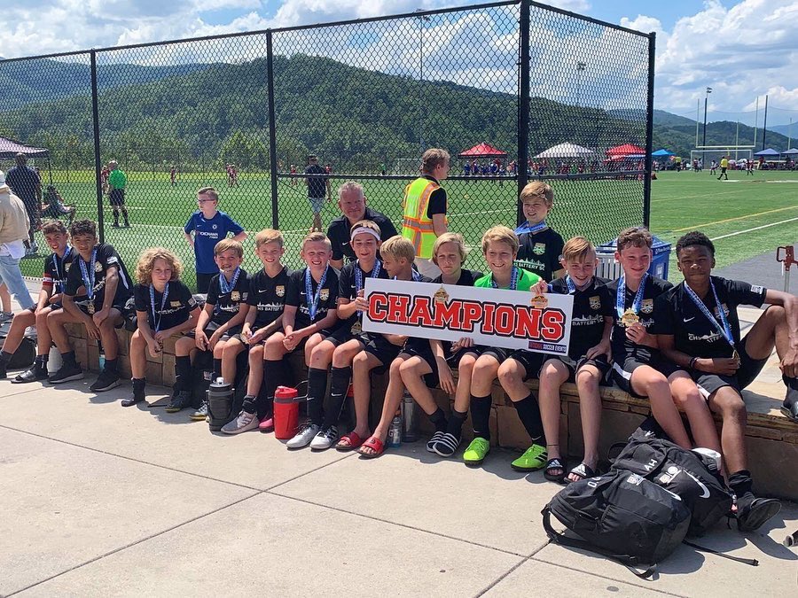Chas_Battery's tweet image. Well done @CHSBatterySC ! Our ‘05 and ‘07 boys escaped hurricane Dorian at the Gatlinburg Labor Day Invitational! We are so proud of all of them, they played great! Congratulations  boys! ⚽️ #individualdevelopment #chsbattery #chsbatterysoccer