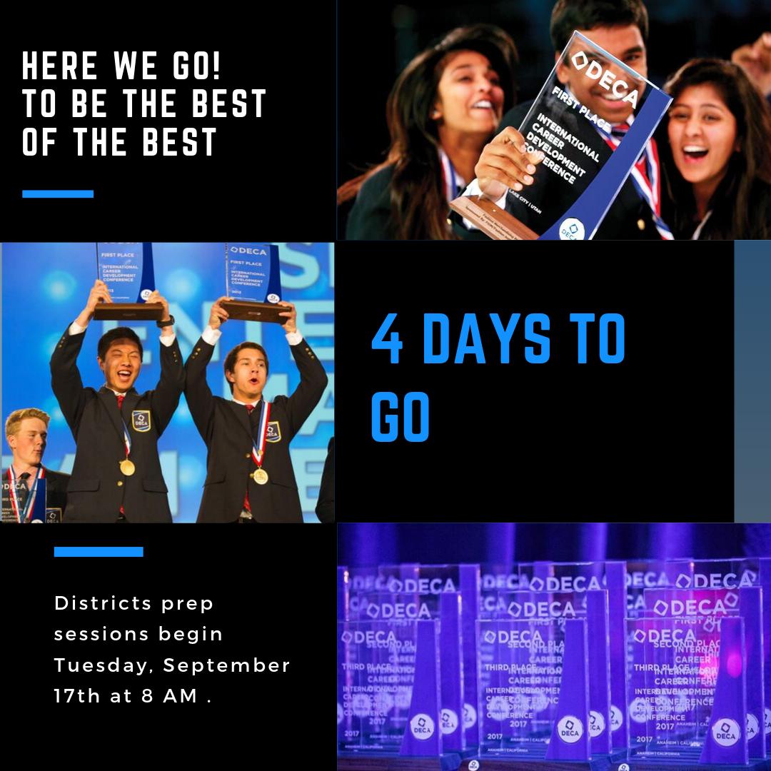 Districts is 2 months away and we want to see all of our members on stage! Prep sessions start next week #Revivaltour #bestofthebest