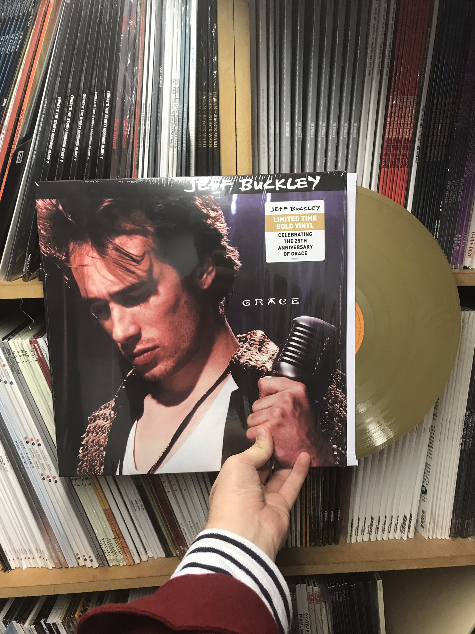 Vandre Grand Fascinate resident on Twitter: "It's the 25th anniversary of this rather special JEFF  BUCKLEY album, and to celebrate we have a few copies of it on limited gold  wax! Nab a copy here
