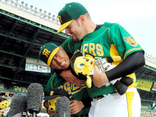 阪神タイガース　メッセンジャー選手　ユニフォーム　ウル虎の夏　2019　Lサイズ 阪神タイガース メッセンジャー選手 ユニフォーム ウル虎の夏 2019 L