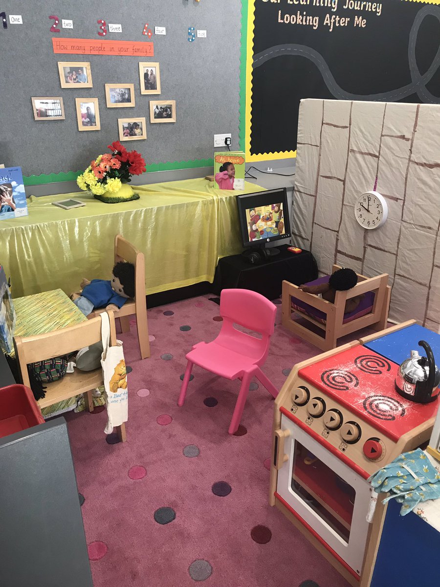 Nursery classes are both looking amazing and ready to welcome in our new children next week!