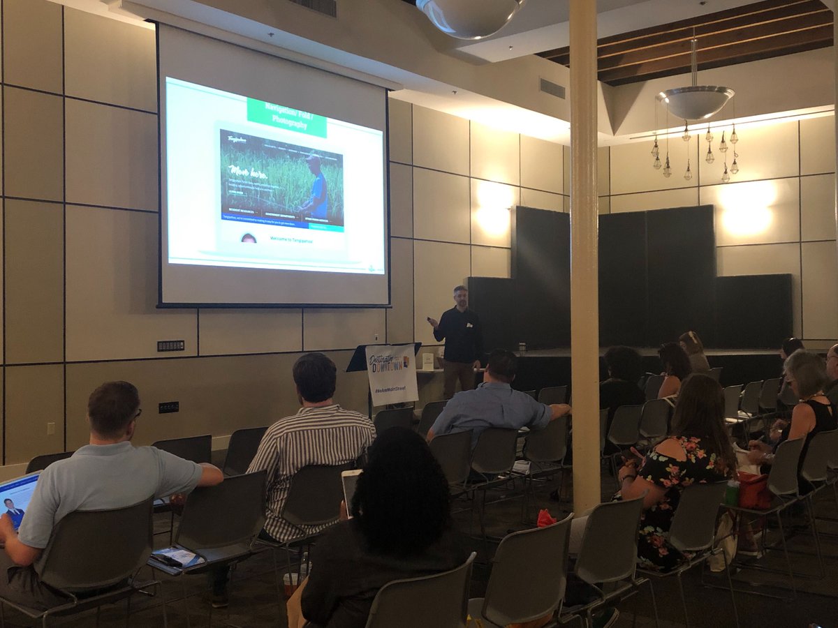 5StonesMedia's tweet image. Class is in session! 😊 J.R. is teaching an informative class on what makes a website great through concepts like heat mapping at Destination Downtown and answering the question: “Do websites still matter?”
#destinationdowntownhammond #learningandgrowing #websitequestions