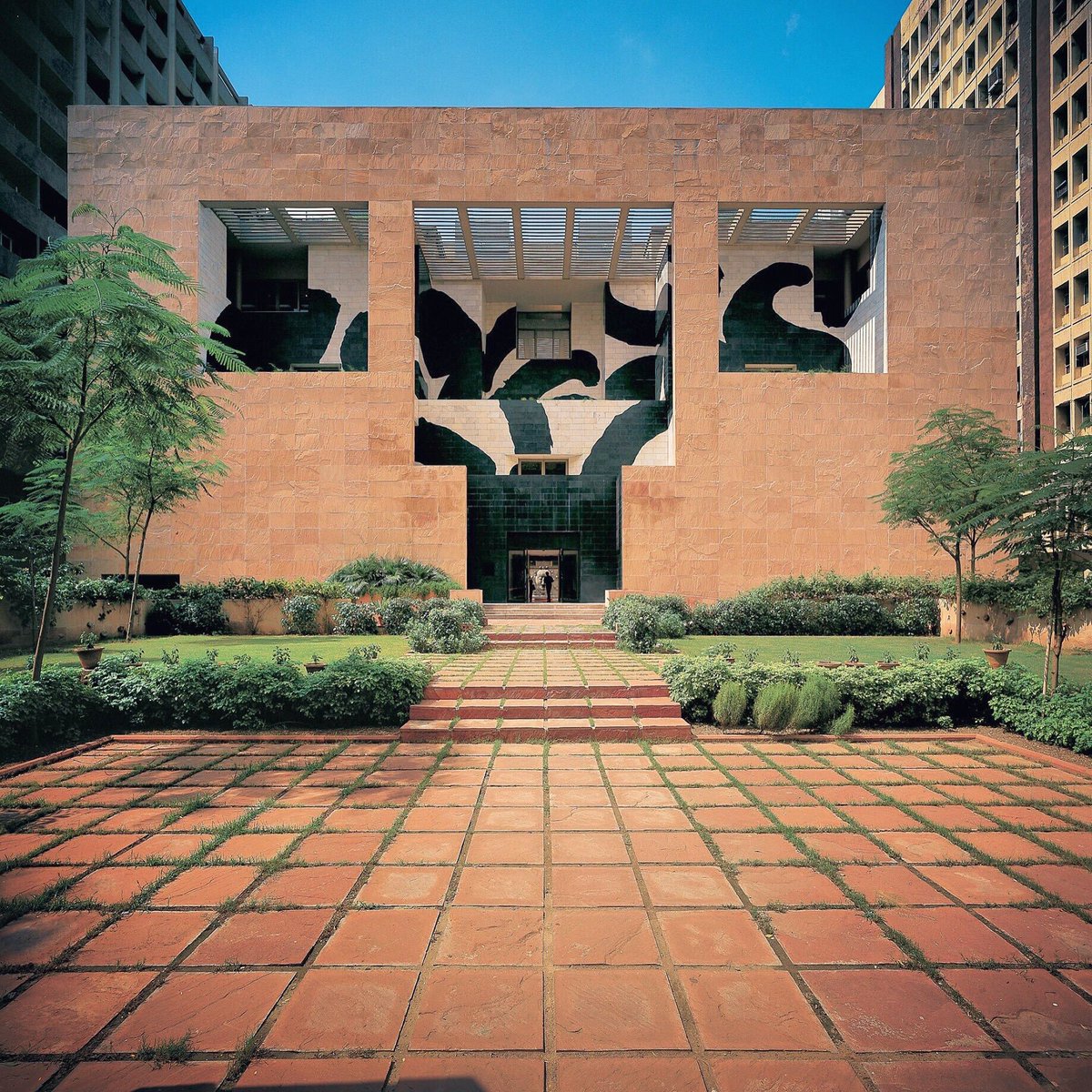 The great Charles Correa’s, British Council, New Delhi, 1993-Image via Archdaily