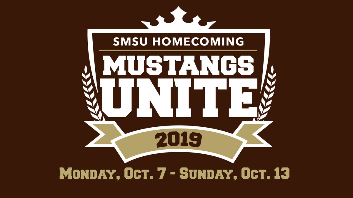 Homecoming is only a month away!

Check out the link for a full list of events: smsualumni.com/HomecomingSche… 

#SMSUHomecoming #SMSU #MustangFamily
