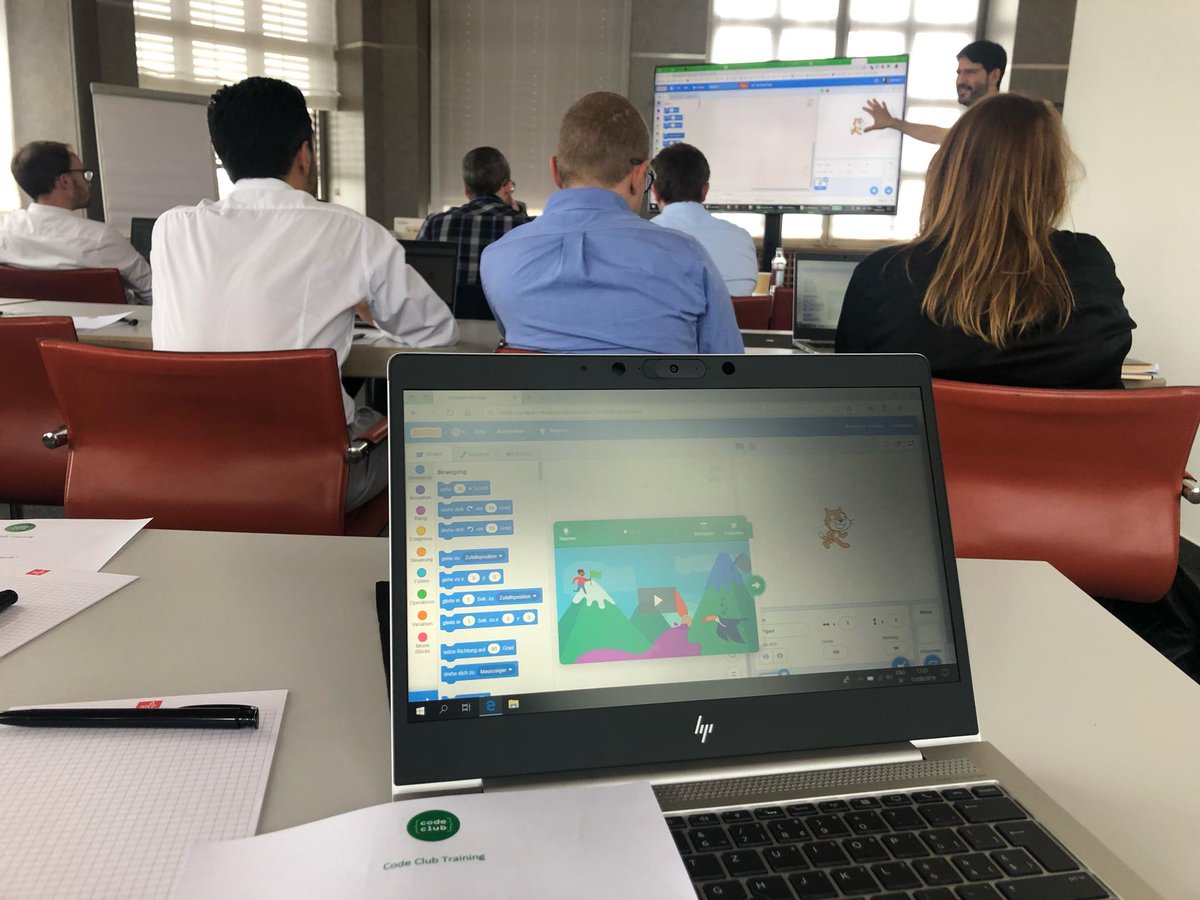 spuerkeess's tweet photo. Today our in-house trainers of the Spuerkeess Code Club have been briefed. In the next months, they will teach groups of children how to program in a playful way. More information can be found at https://t.co/CWrs8BpPa7 #spuerkeesscodeclub #futureready https://t.co/8FPzeICLPe