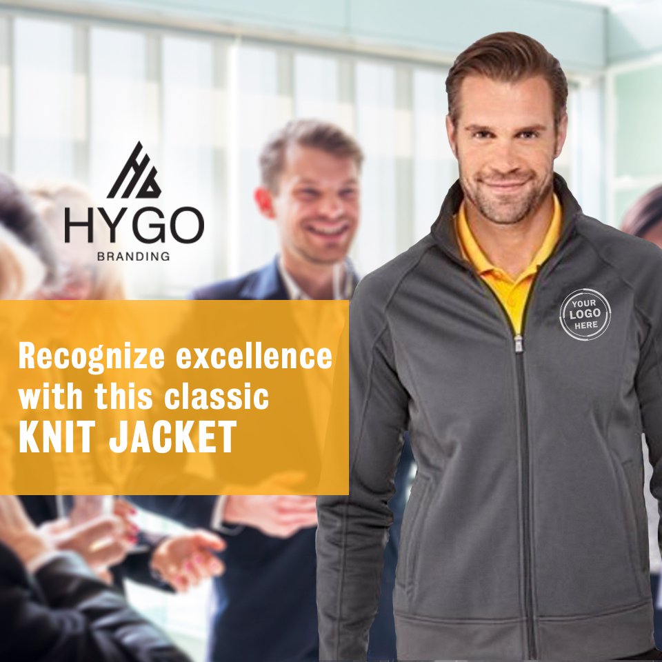 Hygobranding's tweet photo. Not every award is meant for shelf-display! Mark exceptional performance with this knit piece, based on classic university and team jackets. Let the recipient know they’re playing for the right team in whichever field you may be.

#HYGO #Awards #Recognition #promo #products https://t.co/CWbMZMUl1m