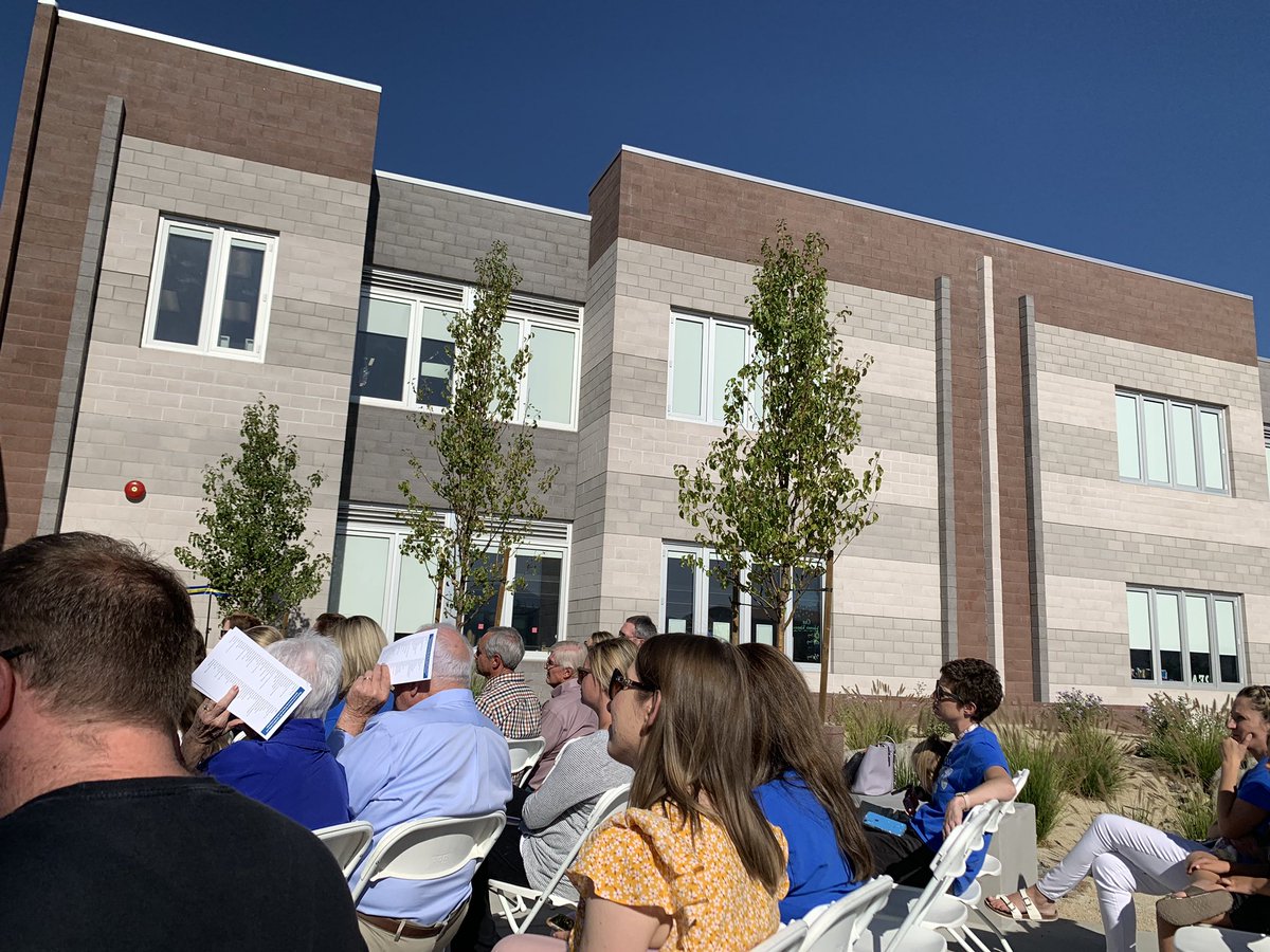 SOSWashoe's tweet photo. Latest school opening. Nick Poulakidas Elementary in SE Reno. https://t.co/tRBEU6hMCi