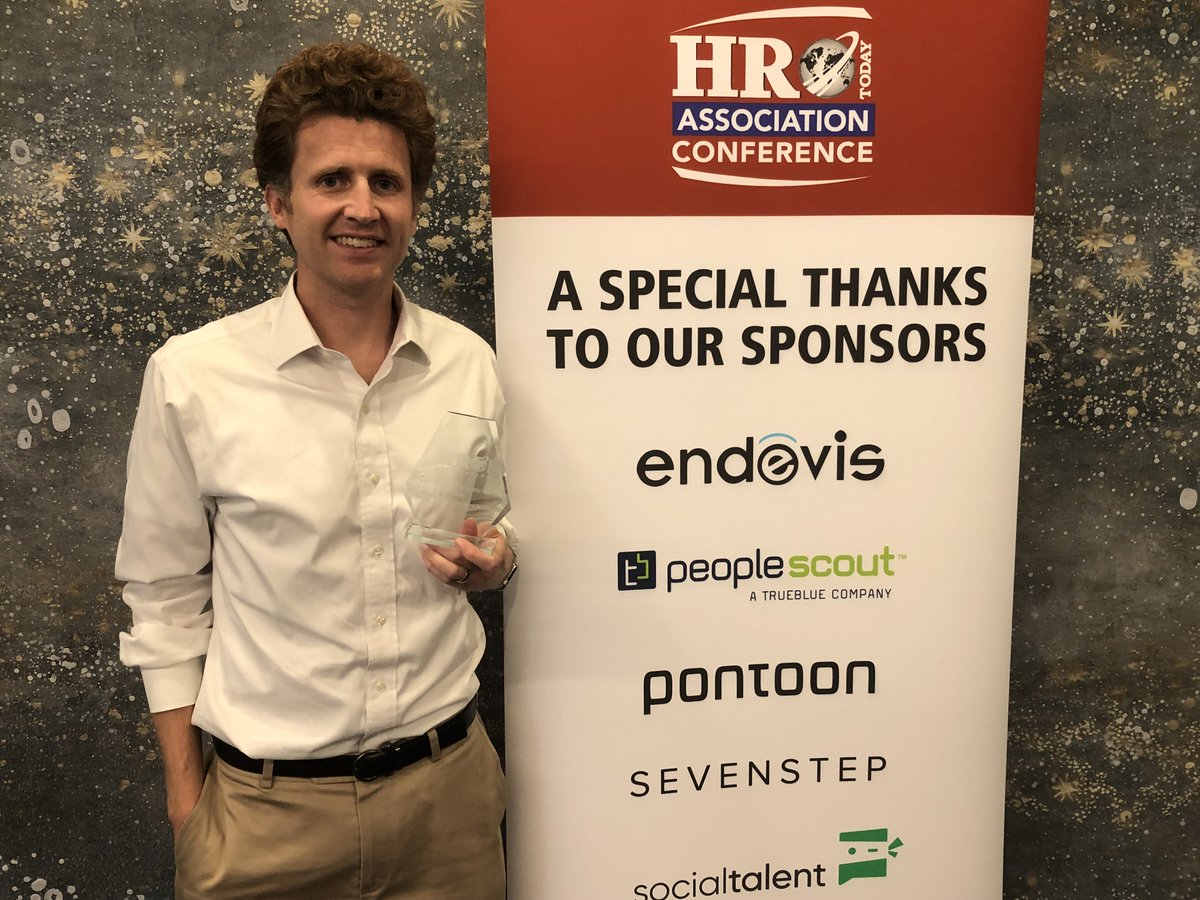 BernieForms's tweet image. Cheers to BernieForms for winning an Innovation in HR &amp;amp; HR Technology award at the HRO Today Association Conference. #healthquestionnaires #IMQs #award