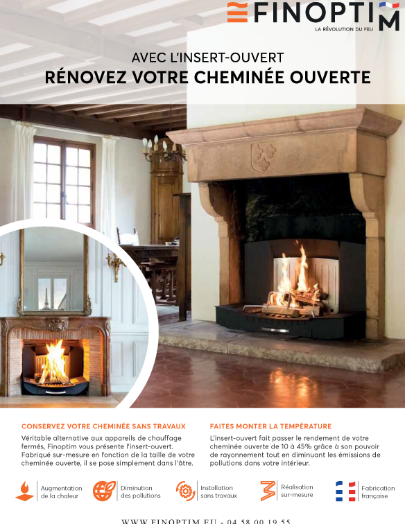 Finoptim's tweet photo. Lu et paru dans le magazine @Stylecampagne n°23 de septembre-octobre 2019. Notre Insert-Ouvert ainsi que notre cheminée #Flamadusta !
#feu #fire #feudebois #convivialité #design #madeinfrance #innovation #responsable #insertouvert #cheminée #fireplace #frenchtech #concourslépine https://t.co/whUdsHz6Uv