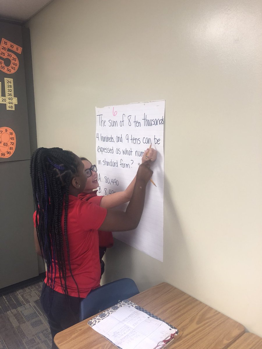 amasita72's tweet photo. Gallery walk and math talk. #lsmathchat https://t.co/GgZkbaPSne