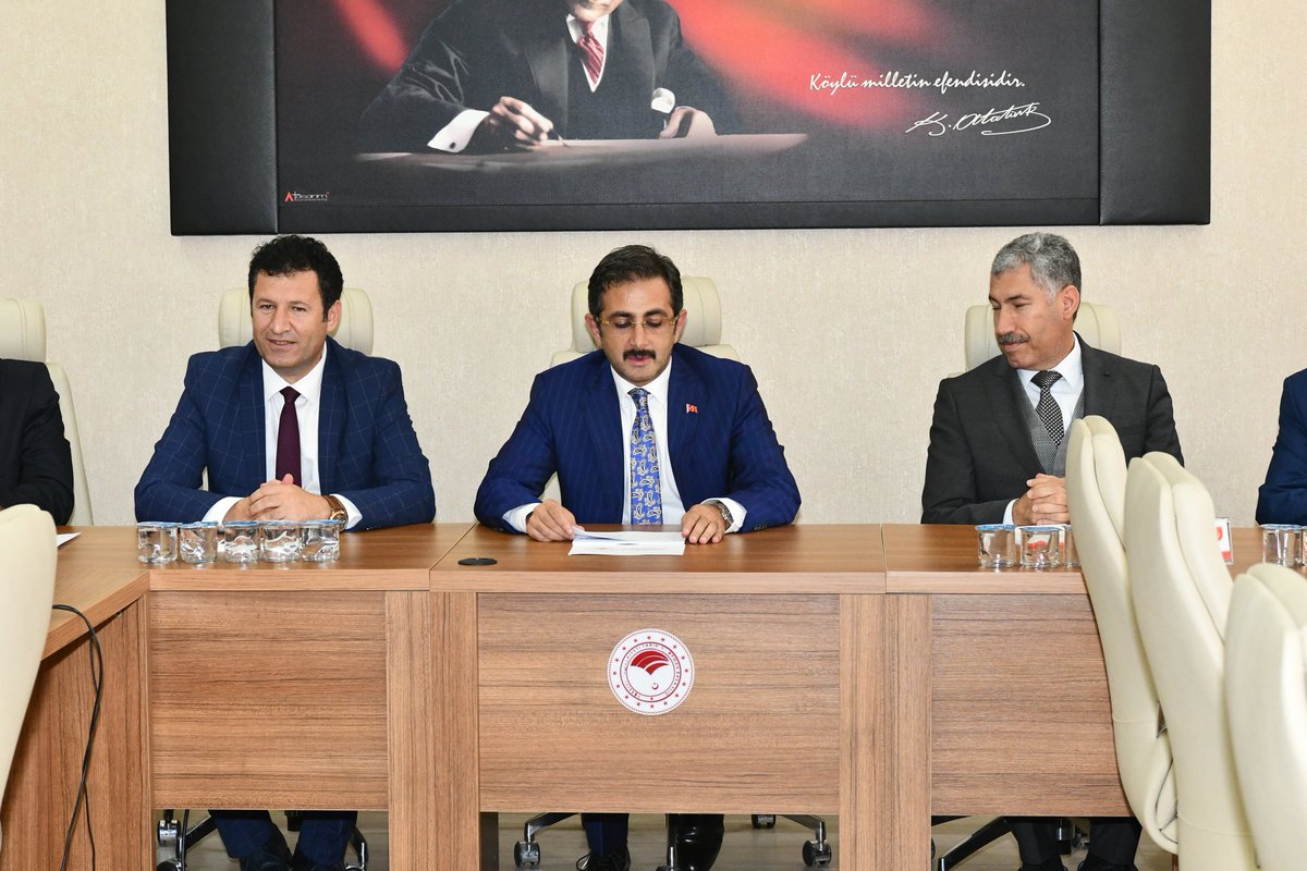 Bakan Yardımcımız Sn. Mustafa Aksu (<a href="/mustafaaksutr/">Mustafa Aksu</a>) İl Müdürlüğümüzü ziyaret ederek çalışmalarımız hakkında bilgi aldı.

#Ankara #Tarım #Orman #Hayvancılık #Gıda