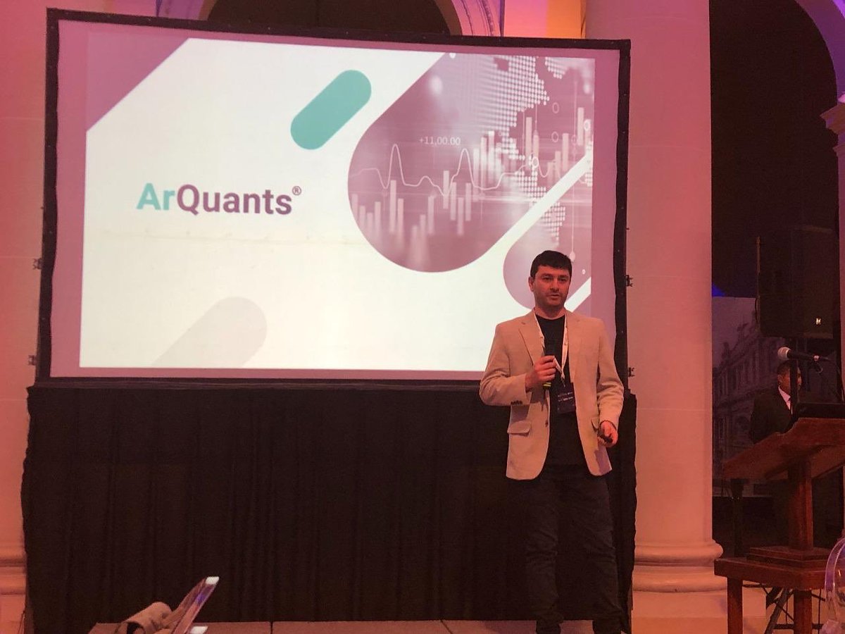 ATradeSpark's tweet photo. Ayer Juan Ignacio Bais, uno de nuestros Co Fundadores presentando ArQuants en Fintech de Iberoamerica: FIAB Hight Tech 2019
#FIAB #FIABHighTech
Ecosistema del mundo #fintech , creemos en los #mercados y la libre formación de precios. https://t.co/n35HaPKwmK