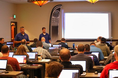 parabencorp's tweet photo. Hawk Analytics's sessions teaching the benefits of Call Detail Records in ANY investigation and how you can learn more about locations and how people are connected in your case! #PFIC2019 #DFIR #OSINT https://t.co/1obeK7U1aR