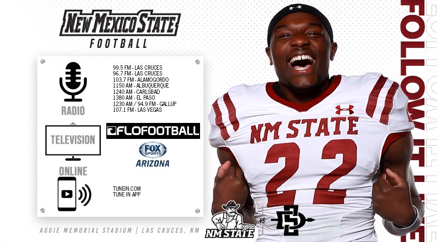 NMStateFootball's tweet photo. Tomorrow night in our house.

#AggieUp https://t.co/Aki69ObnqH