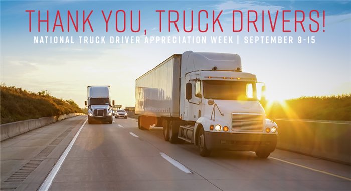 Thank you, Truck Drivers for all that you do!  #Trucking #truckdrivers #truckers #motorcarriers #dotmedicalexams #dotphysicals