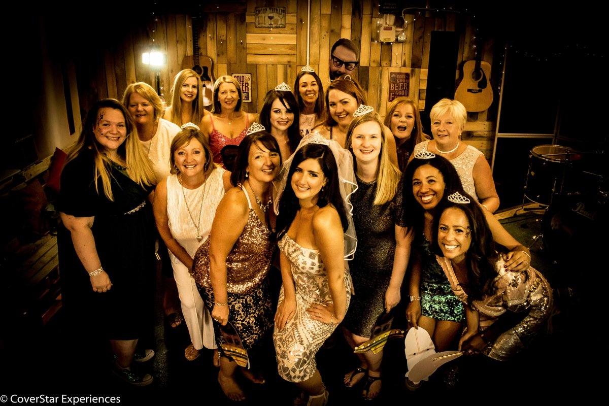 CoverStar_Exps's tweet photo. Until the end of September we are offering The #bridetobe to go free and receive a complimentary drink on arrival for all #HenParty bookings placed with a £50.00 deposit! 

To book, email us on bookings@coverstarexperiences.co.uk 

More Details: https://t.co/Sa3XnGtI9v
#Liverpool https://t.co/wsEccABpgU