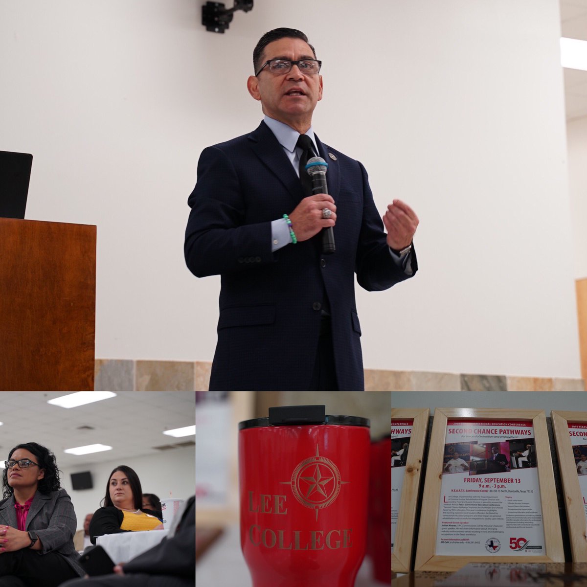 leecollege's tweet photo. It’s always a pleasure to gather with our education, community, and agency partners at our annual Texas Correctional Education Conference. This event is a testament to the transformational power of education! #FridayMotivation #FridayThe13th #education #correctionaled https://t.co/TvpxODB8Wz