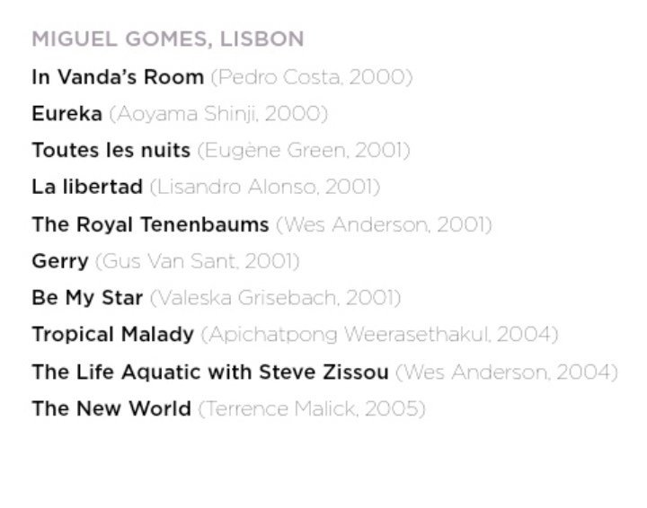 Uzivatel Maplecat Eve Na Twitteru ミゲル ゴメスの00年代トップ10 いつも ユリイカ への愛を表明してますもんね T Co Doao2iizxt