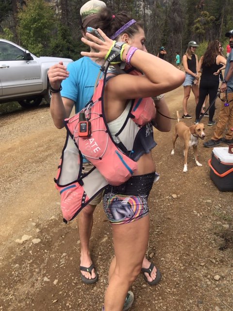 pptbellingham's tweet photo. We wanted to congratulate our PTA, Alicia, on running her first 100 mile race in Teanaway, WA last weekend. Alicia was able to make it 61.8 miles through 18,000 feet of elevation gain in the mountains before the race was cancelled due to thunder/lightning and flash flooding. https://t.co/O1GdH1NLAm