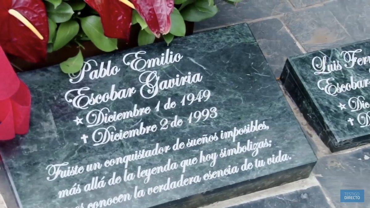 Civil Petición frase tumba de pablo escobar donde esta Ejemplo Río