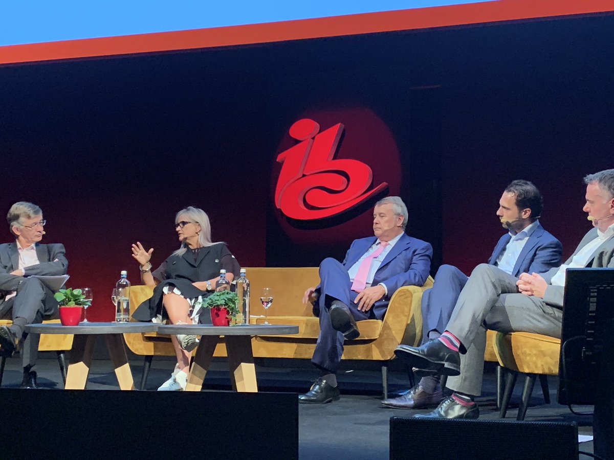 <a href="/deeforbes_dee/">Dee Forbes</a> <a href="/PaulLembrechts/">Paul Lembrechts</a> <a href="/martijnvdam/">Martijn van Dam</a> defend the value and relevance of #PublicServiceMedia. Future sustainability, trust, regulation, funding and emerging strategies at today’s #IBC2019