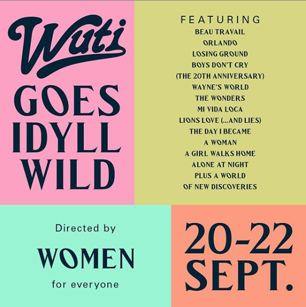 Refinery29's tweet photo. Join us at @WUTIFEST fest for a special #Shatterbox Season 3 screening of Chloe Sevigny's short #WhiteEcho. The three day Women Under The Influence festival celebrates trailblazing female directed cinema and screenings under the stars. Tickets HERE: https://t.co/MDQgt6BV1F https://t.co/sLDdCZ1LTC